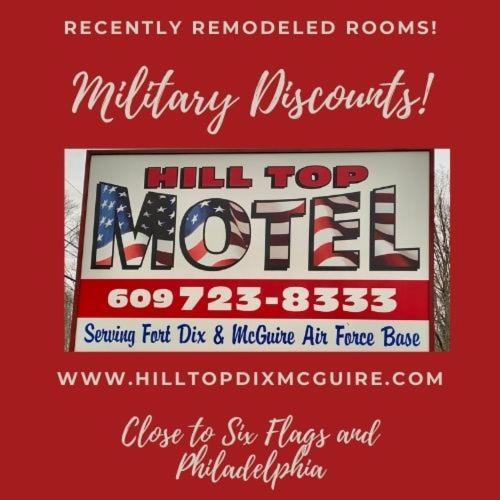 Hill Top Motel Wrightstown Extérieur photo